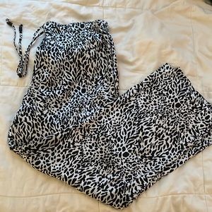 Silky Animal Prink PJ Pants